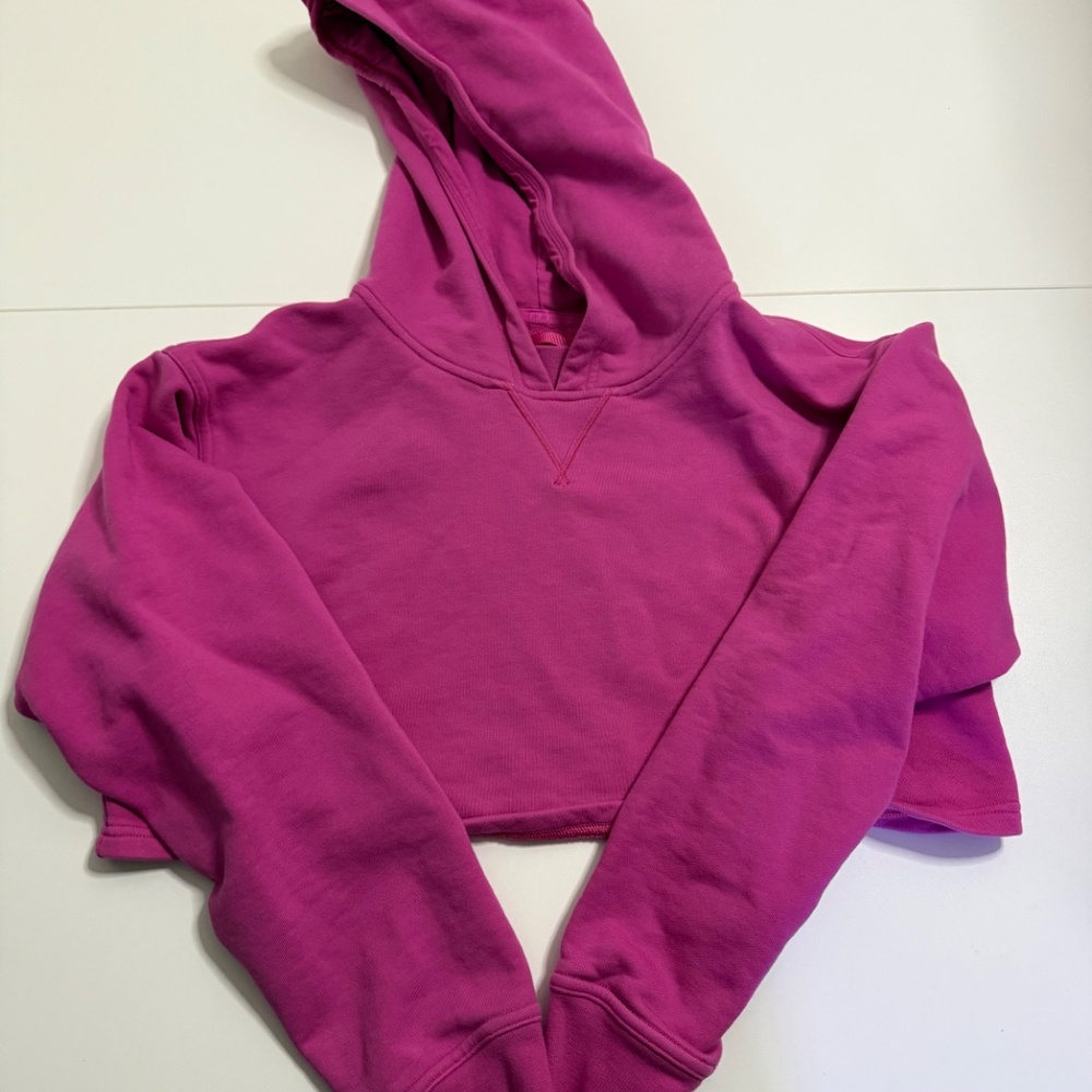 Lululemon All Yours Cropped Hoodie